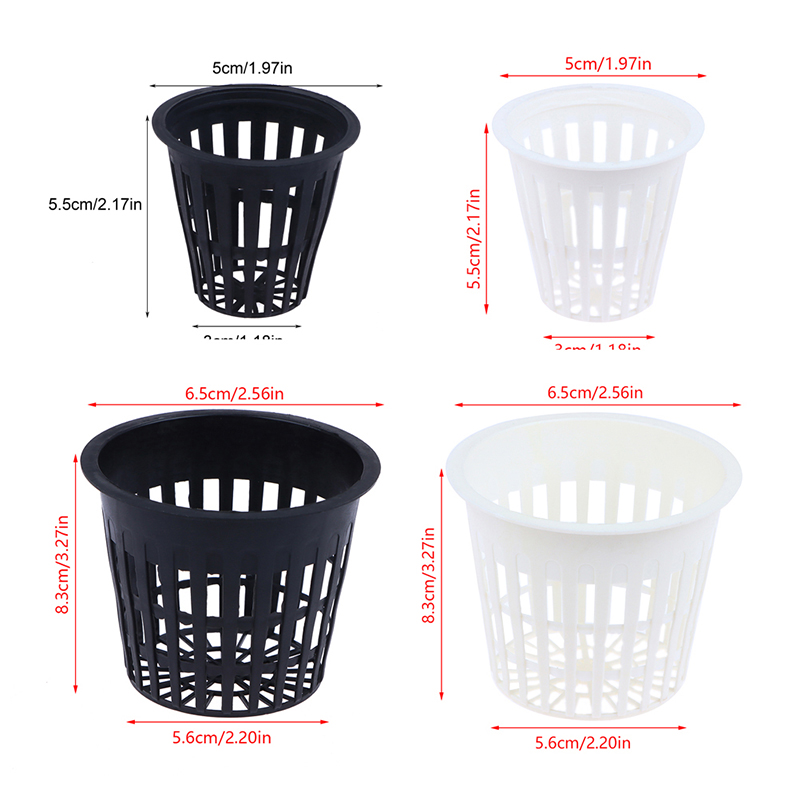 Net Pot 3 Inch - 10 قطعة 2 /3 بوصة تنمو