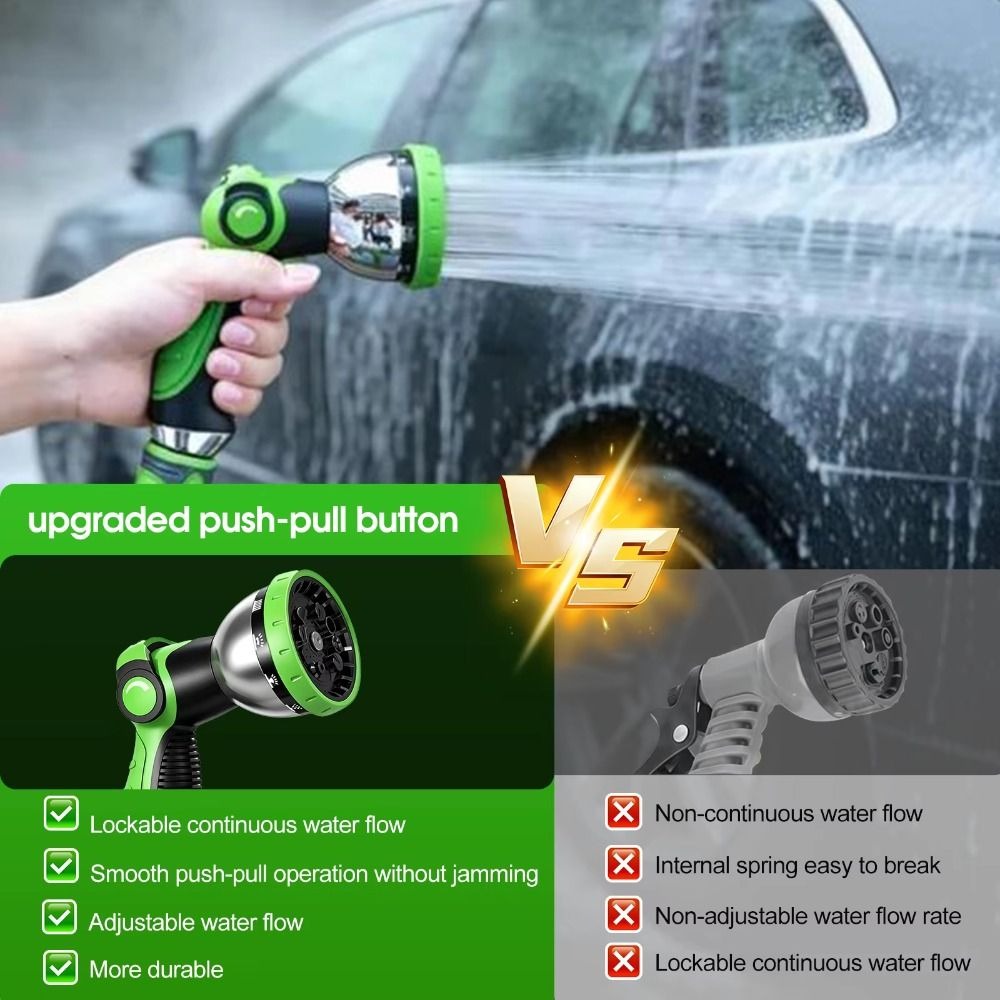 فوهة خرطوم حديقة من سبائك الزن - مراجعة Gardena Hose Comfort وسعره