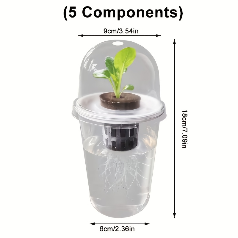 وعاء بلاستيكي شفاف ومتين لزراع - مراجعة Net Pot 3 Inch وسعره
