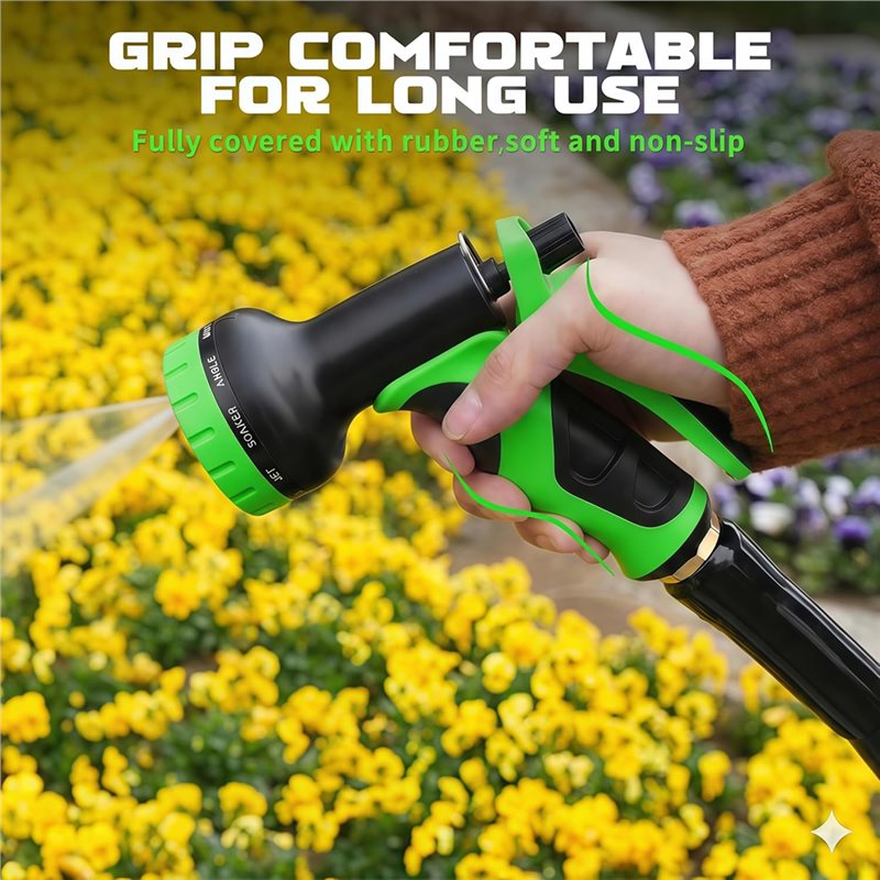 فوهة خرطوم حديقة عالية الضغط J - مراجعة Gardena Hose Comfort وسعره