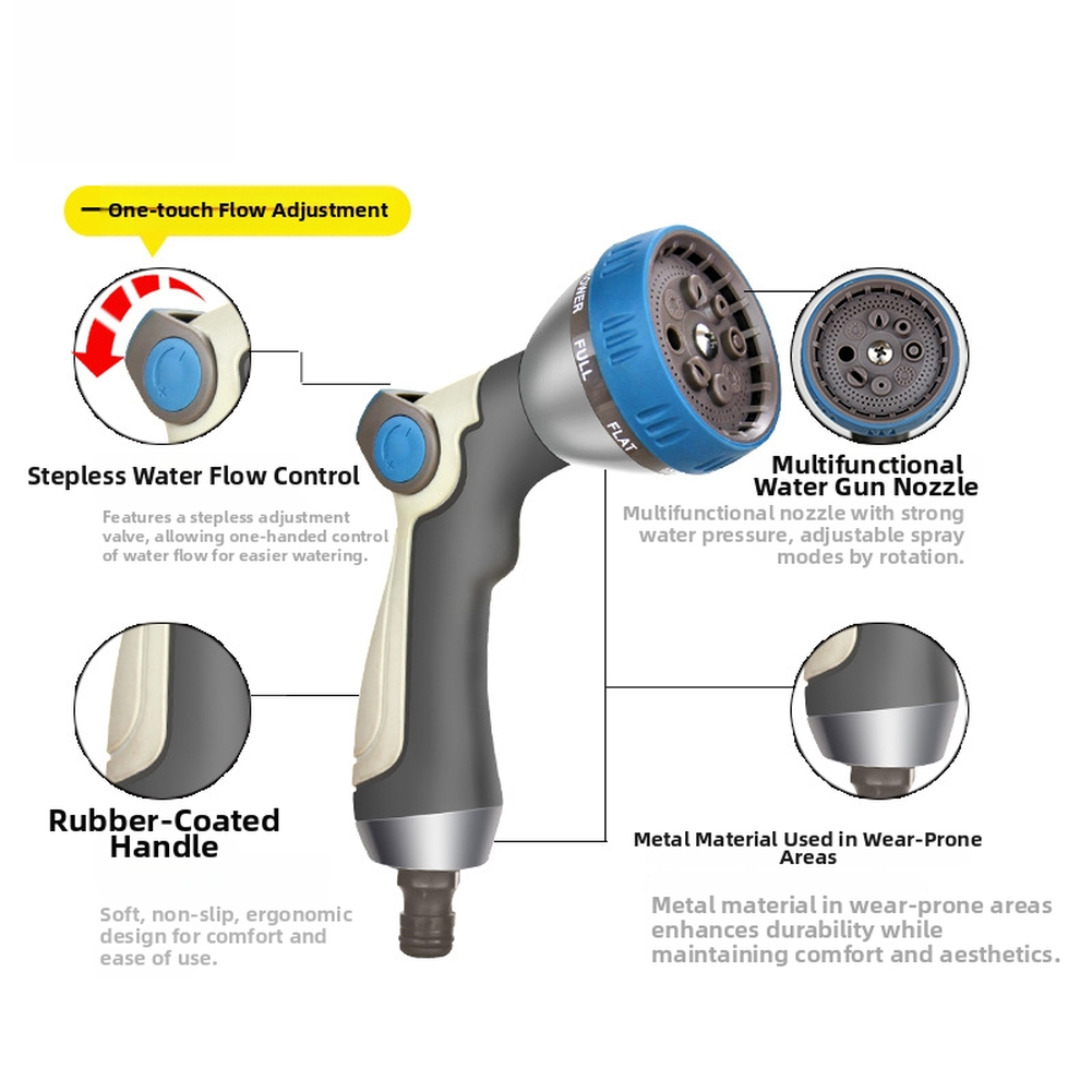 فوهة خرطوم حديقة متينة مصممة ل - مراجعة Gardena Hose Comfort وسعره
