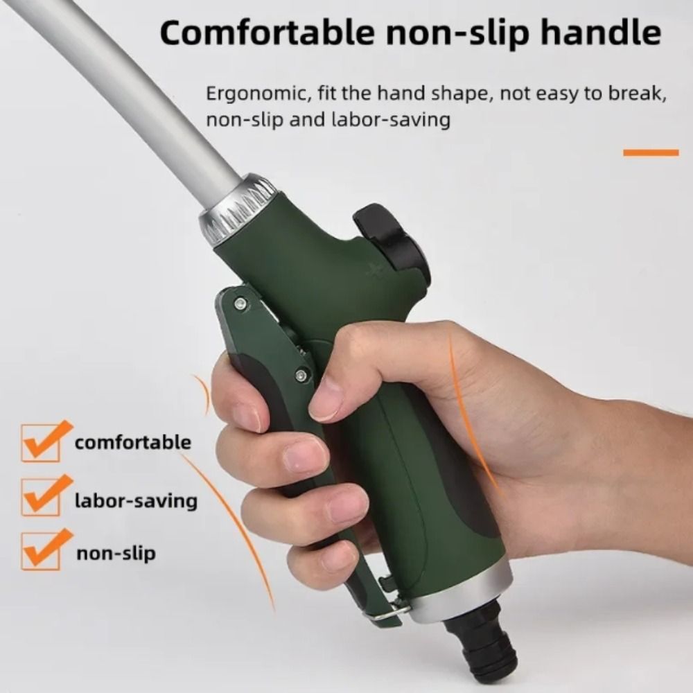رأس رش لخرطوم الحديقة بمقبض طو - مراجعة Gardena Hose Comfort وسعره